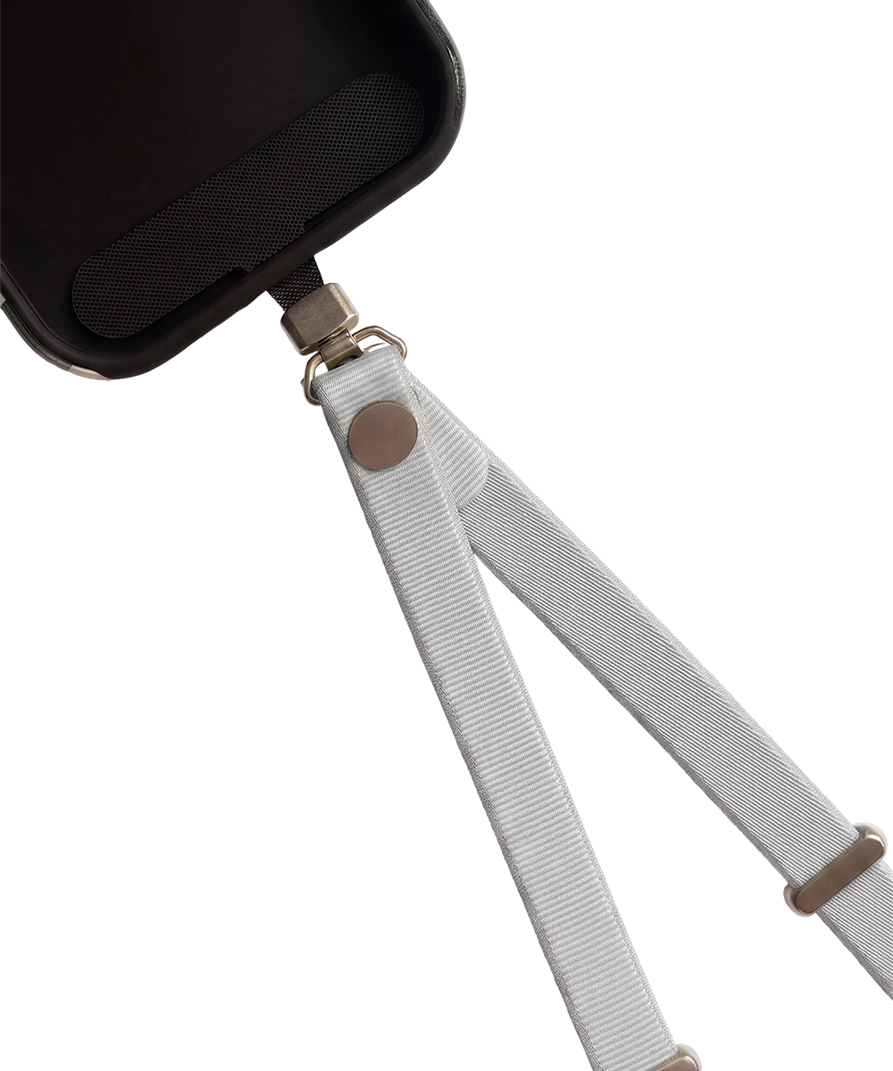 Crossbody Strap - Light Gray