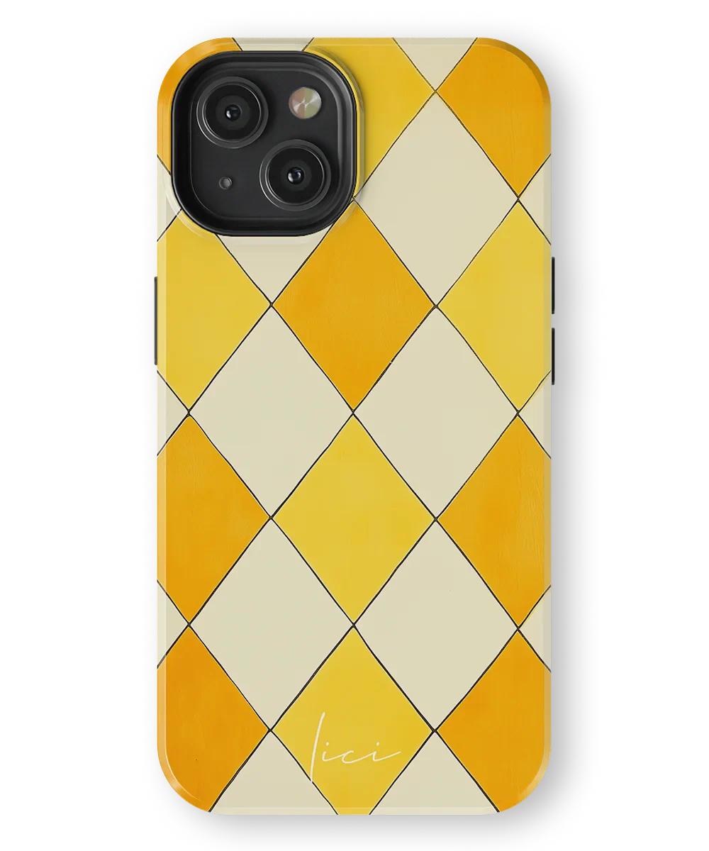 Yellow Rhombus - iPhone 13