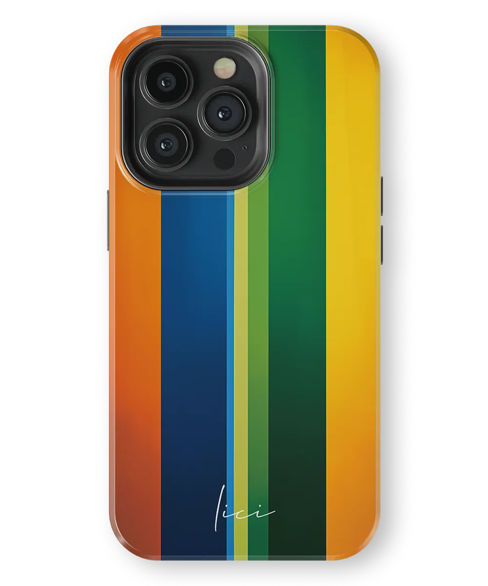 Striped Color Block - iPhone 13 Pro