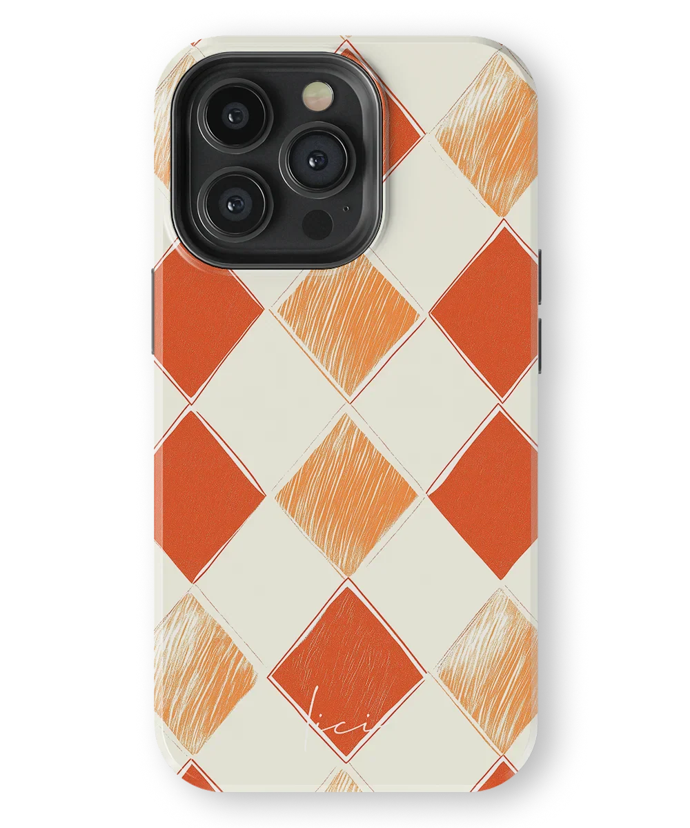 Orange Rhombus - iPhone 13 Pro