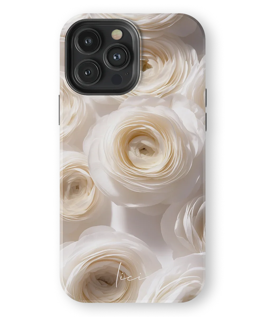 Stille weißer Blumen - iPhone 13 Pro Max