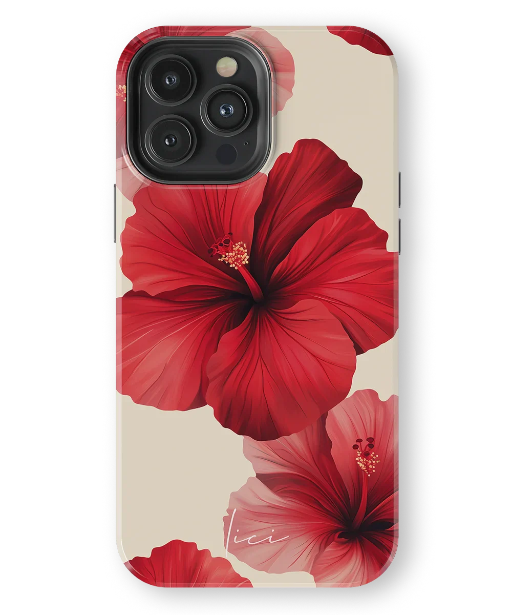 Roter Hibiskus - iPhone 13 Pro Max