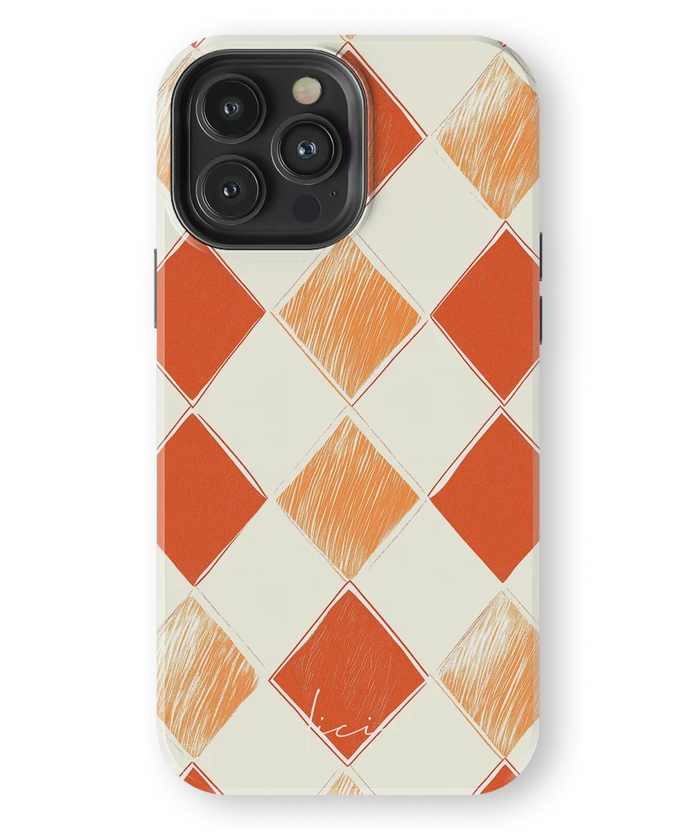 Orange Rhombus - iPhone 13 Pro Max