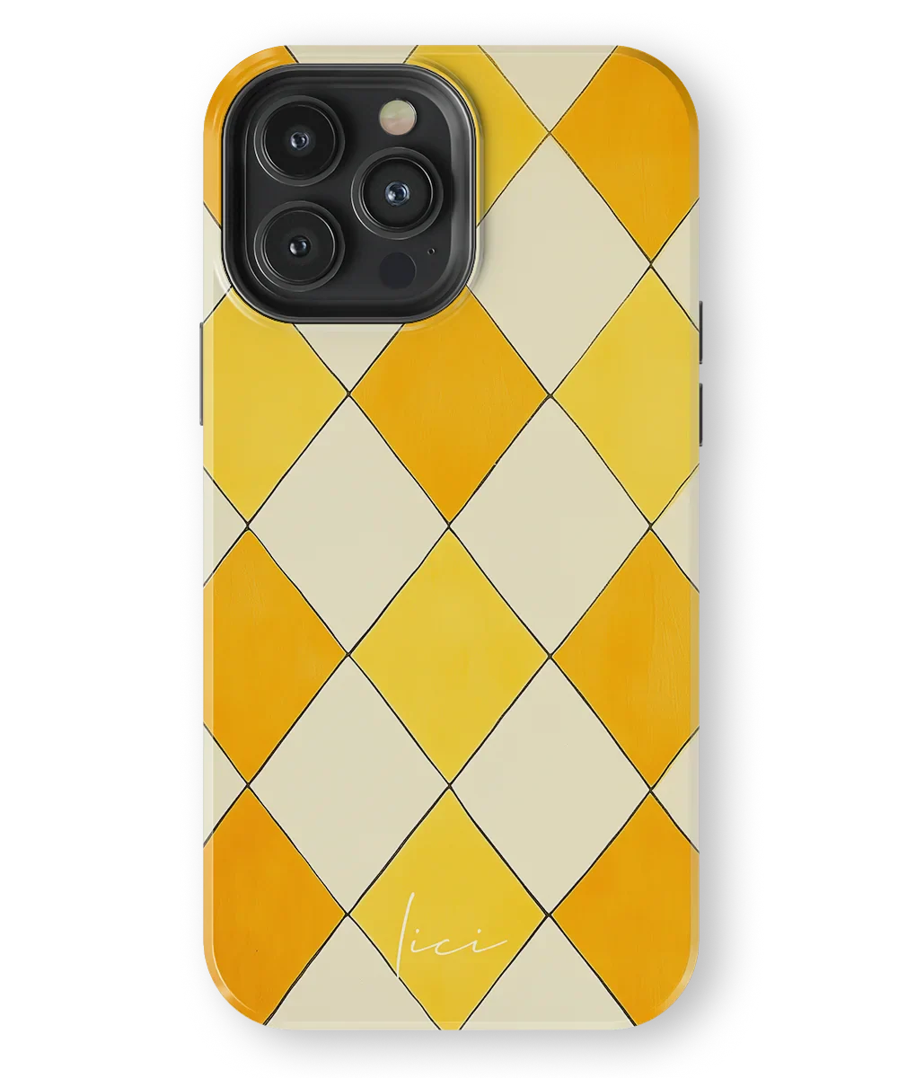 Yellow Rhombus - iPhone 13 Pro Max