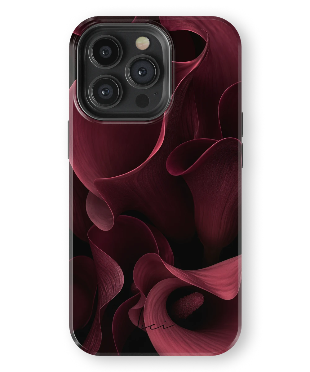 Burgundy Calla - iPhone 13 Pro