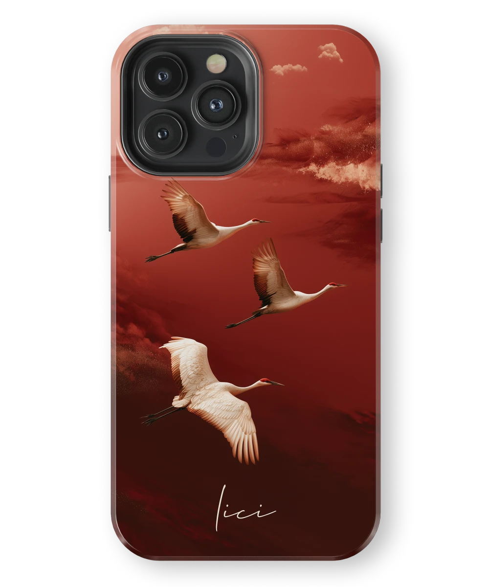 Crimson Sky - iPhone 13 Pro Max