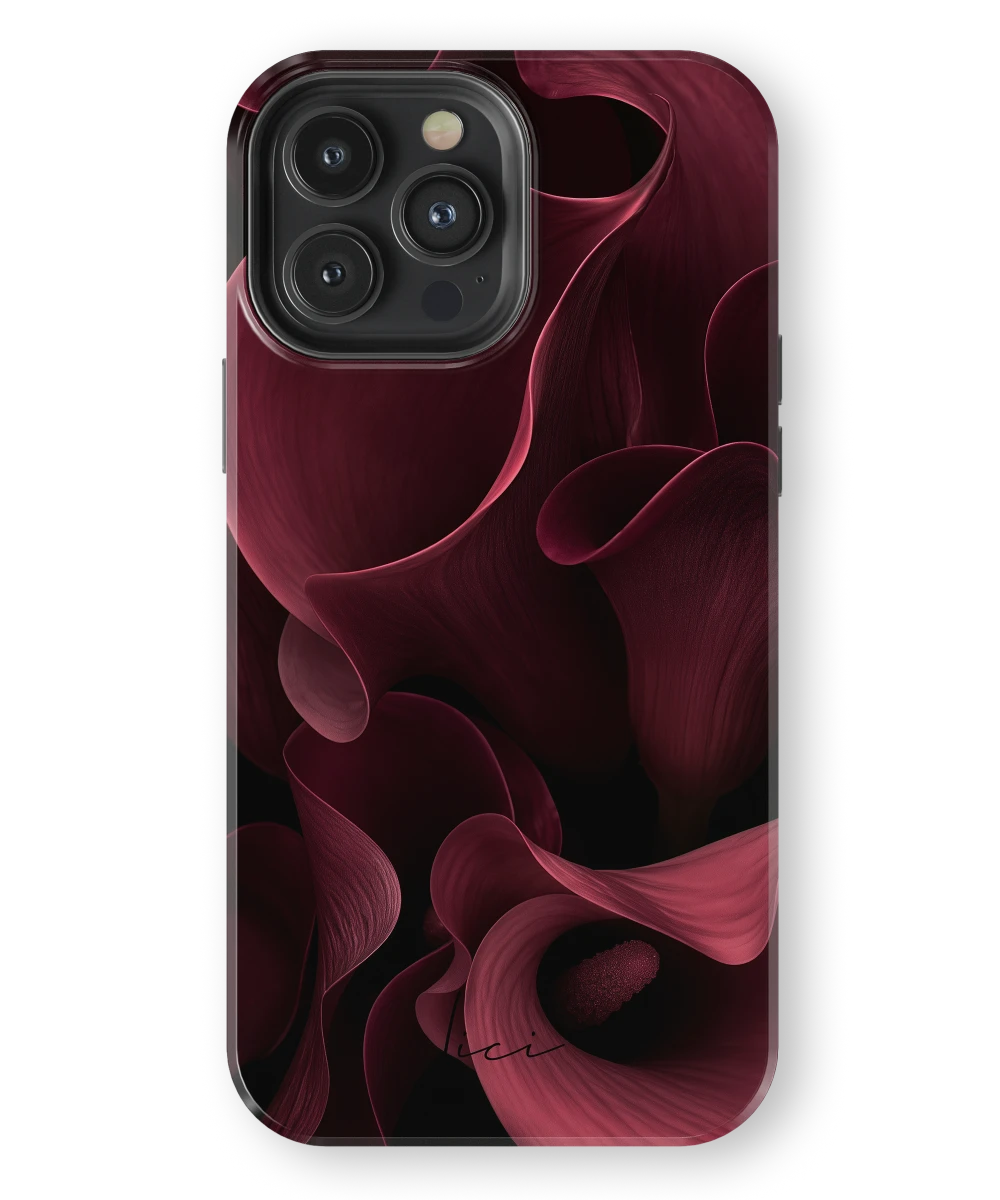 Burgundy Calla - iPhone 13 Pro Max