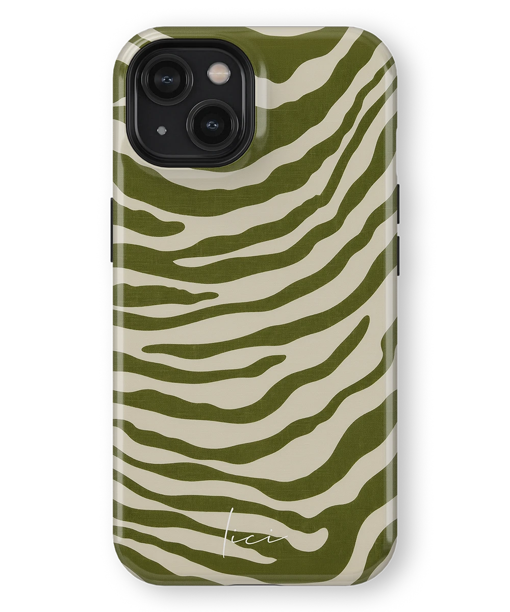Olive Zebra - iPhone 14