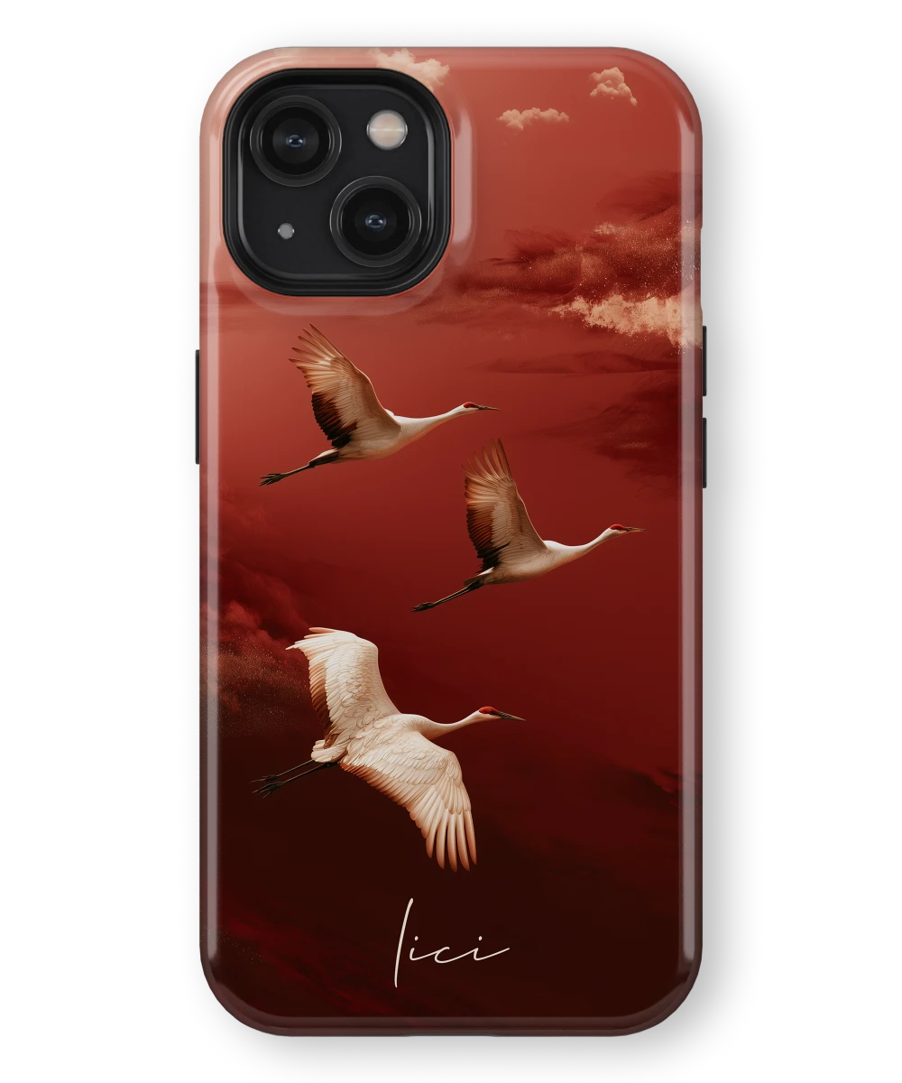 Karmazynowe Niebo - iPhone 14
