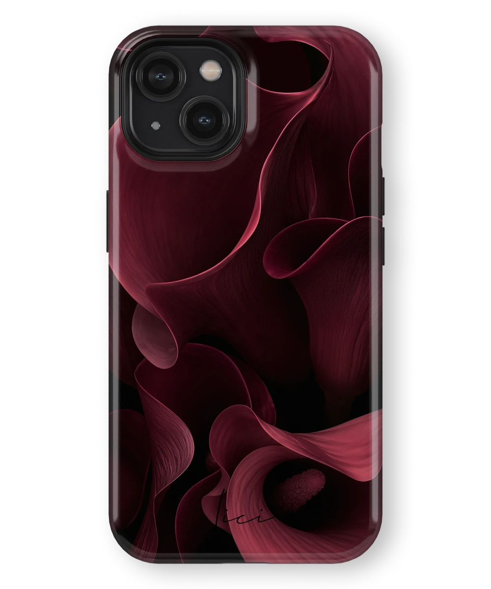 Burgundy Calla - iPhone 14