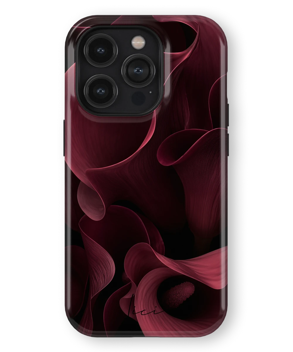 Burgundy Calla - iPhone 14 Pro