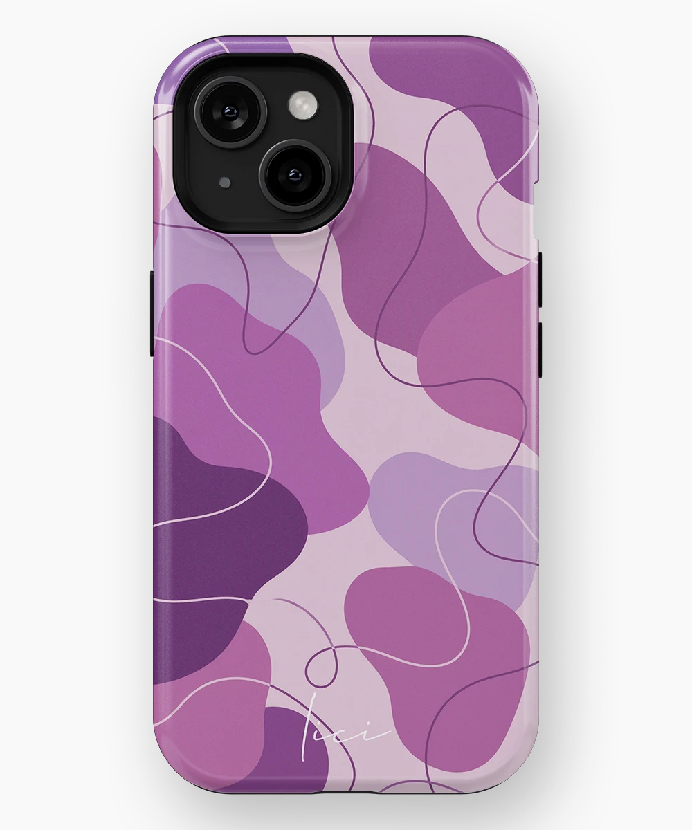 Violetter Fluss - iPhone 15