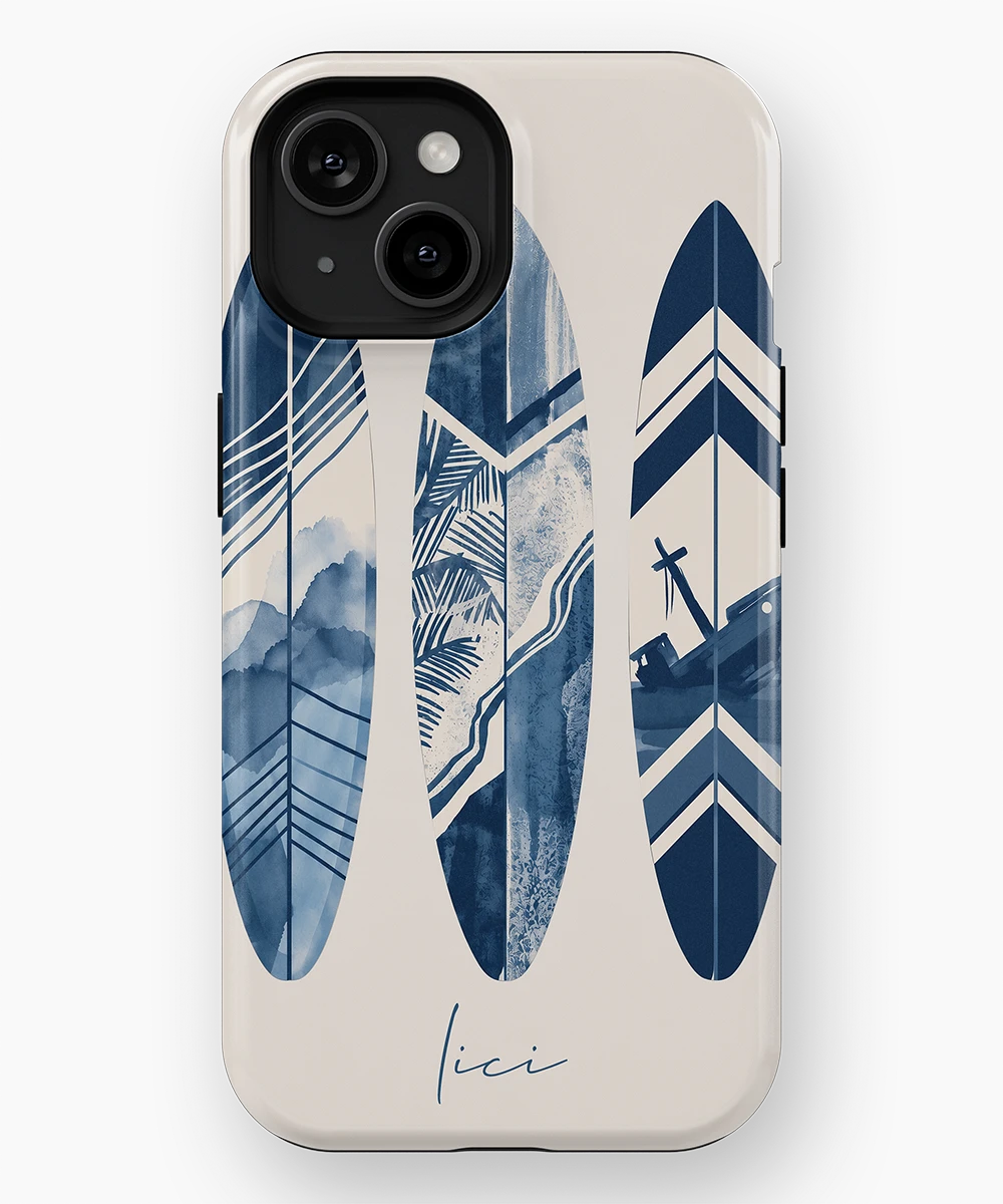 Blaue Welle - iPhone 15