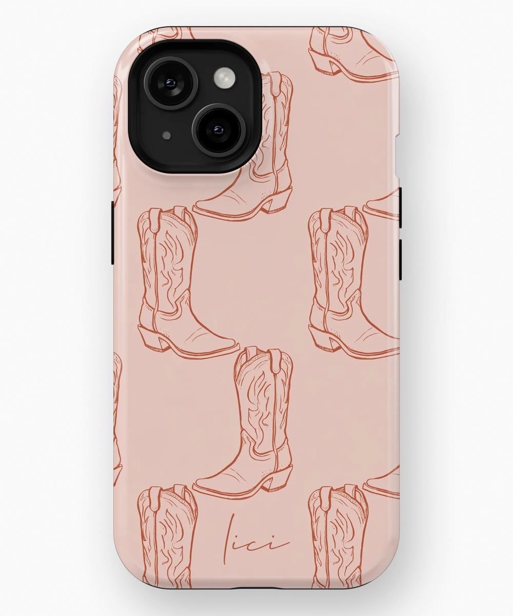 Cowgirl-Stiefel - iPhone 15