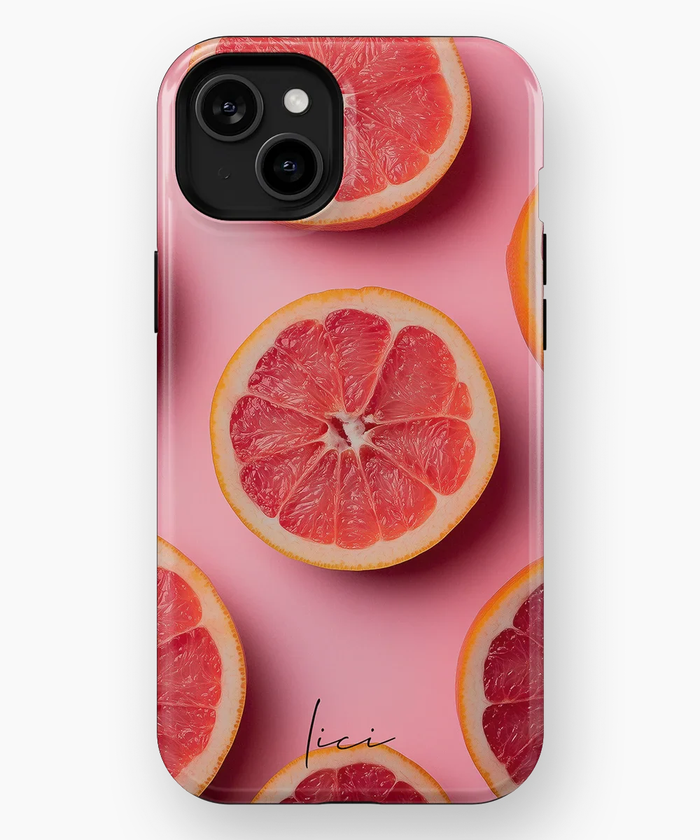 Sonnen-Grapefruit - iPhone 15 Plus