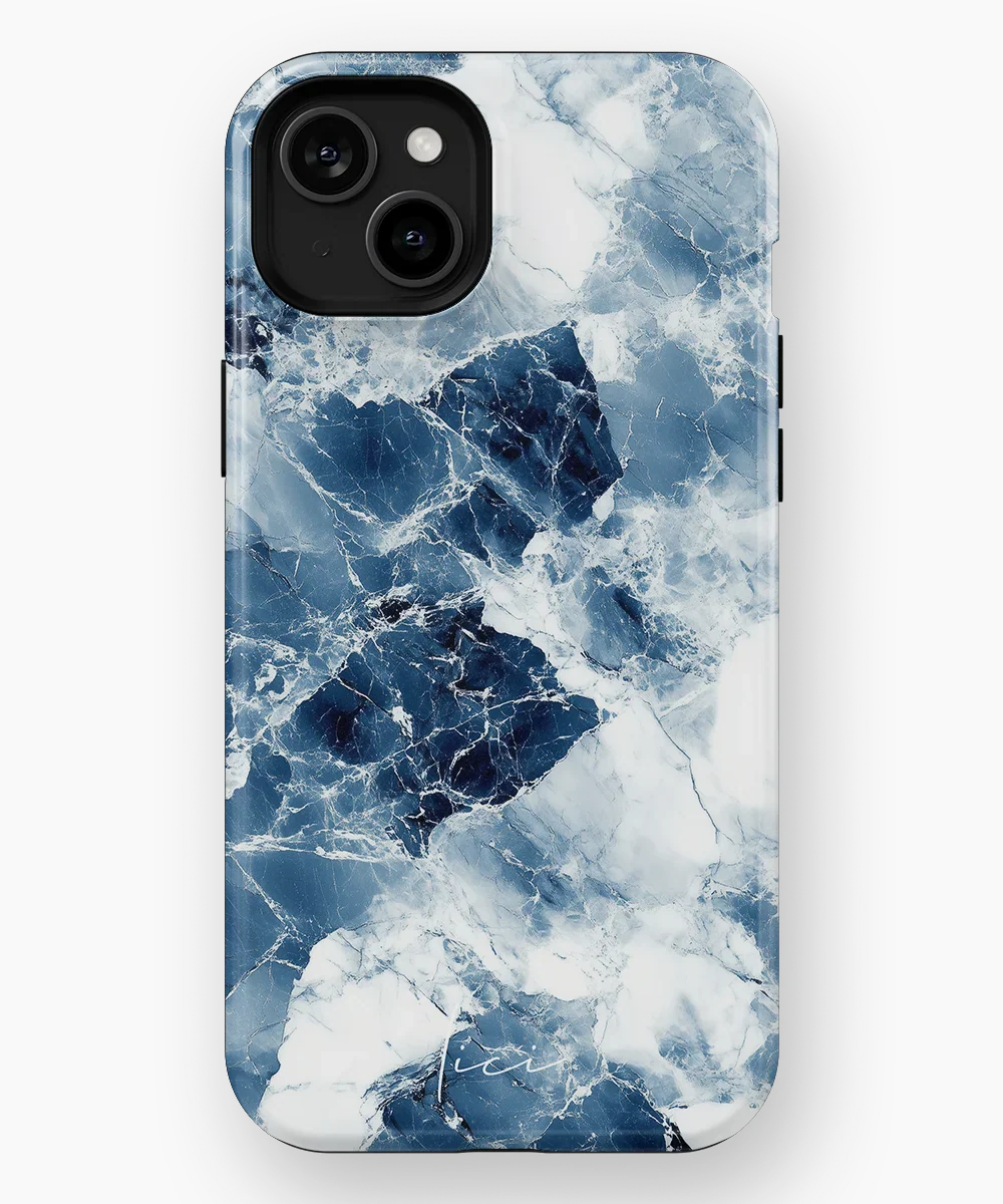 Blauer Weltraum - iPhone 15 Plus