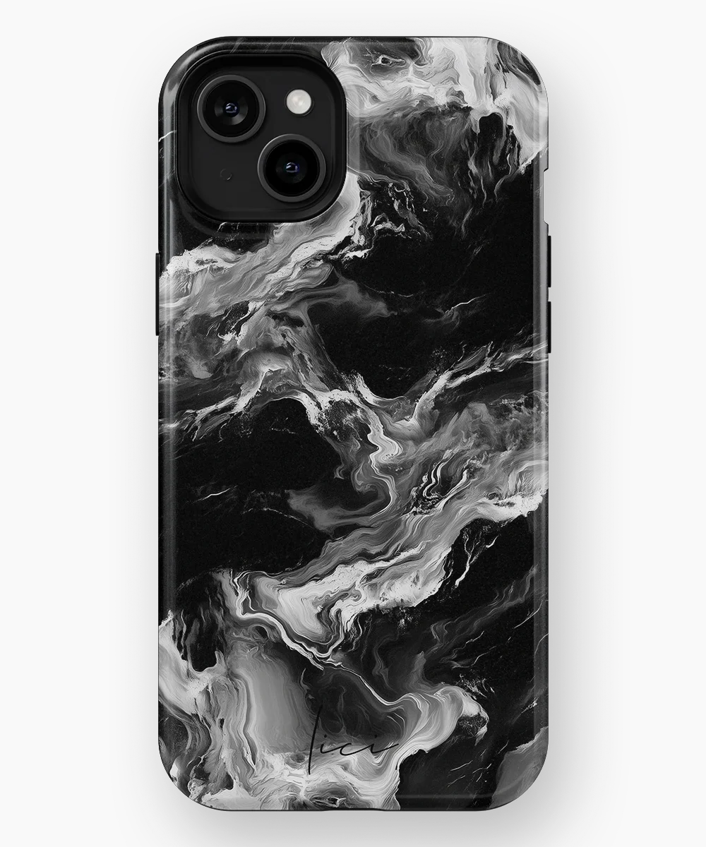 Grauer Nebel - iPhone 15 Plus