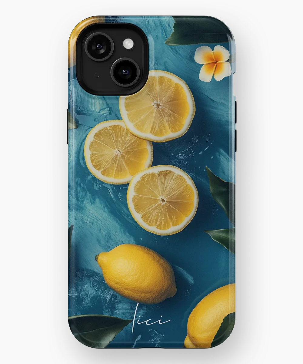 Zitronen-Hawaii - iPhone 15 Plus