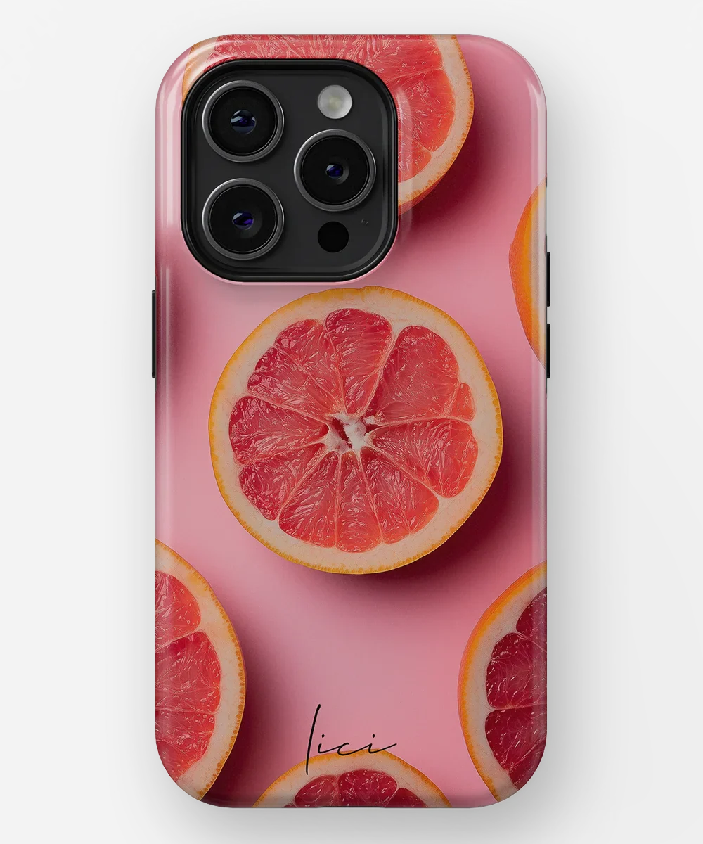 Sonnen-Grapefruit - iPhone 15 Pro