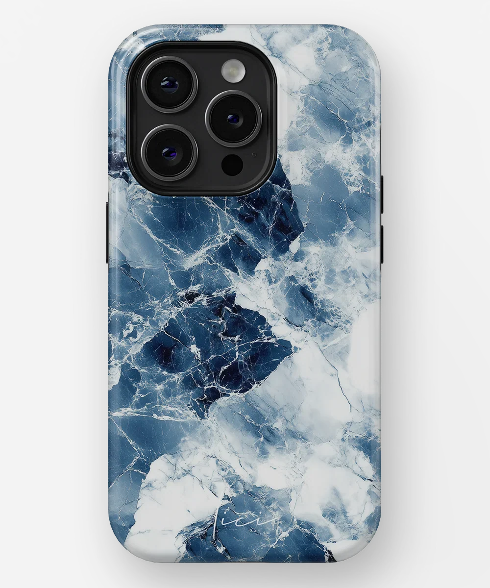 Blauer Weltraum - iPhone 15 Pro