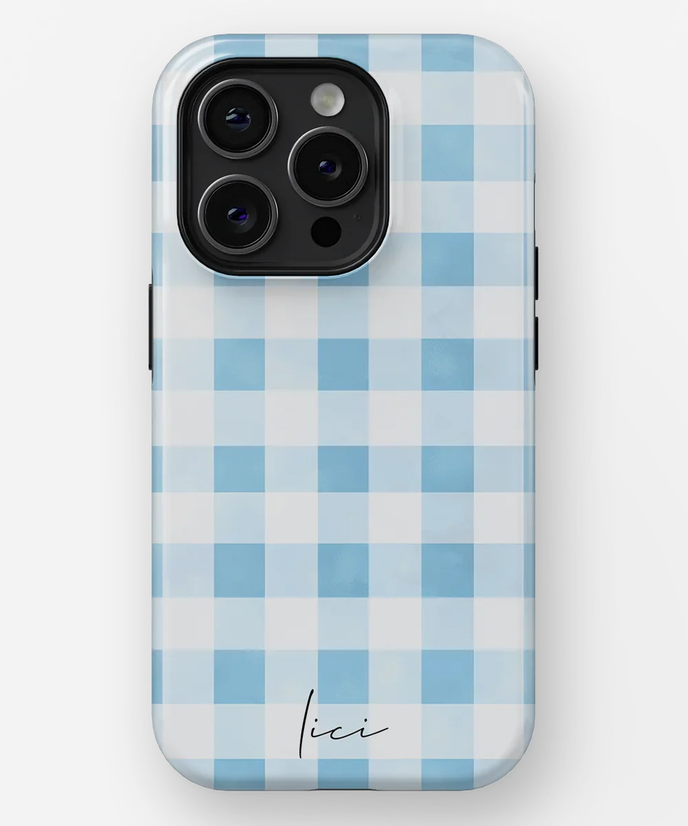 Pastel Checks - iPhone 15 Pro