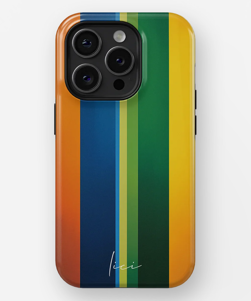 Striped Color Block - iPhone 15 Pro