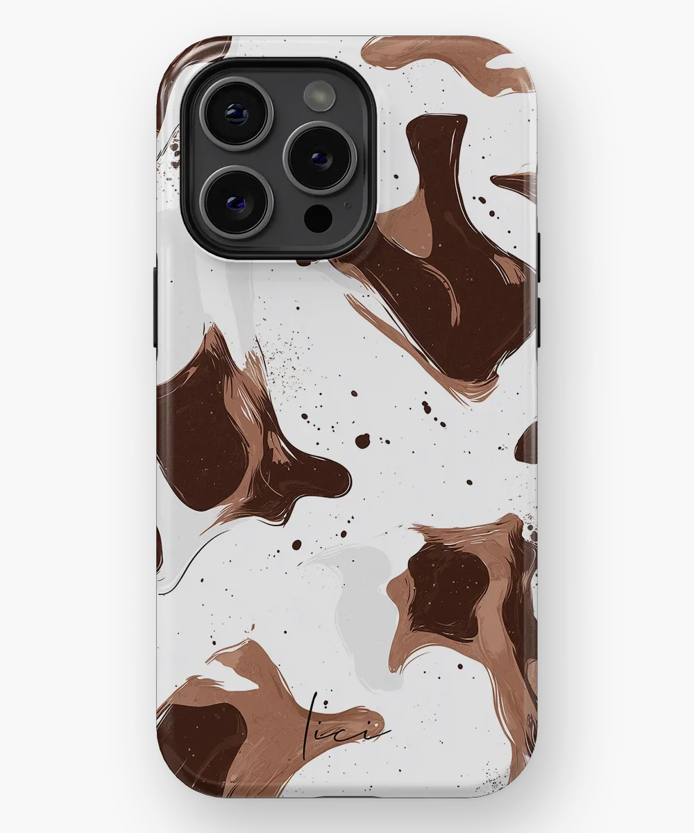Braune Kuh - iPhone 15 Pro Max