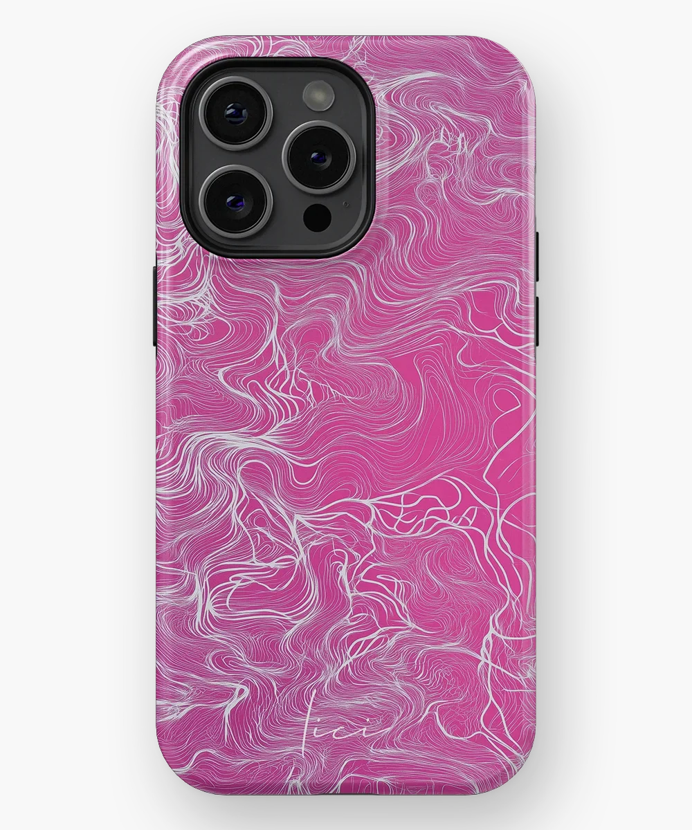 Abstract Pink - iPhone 15 Pro Max