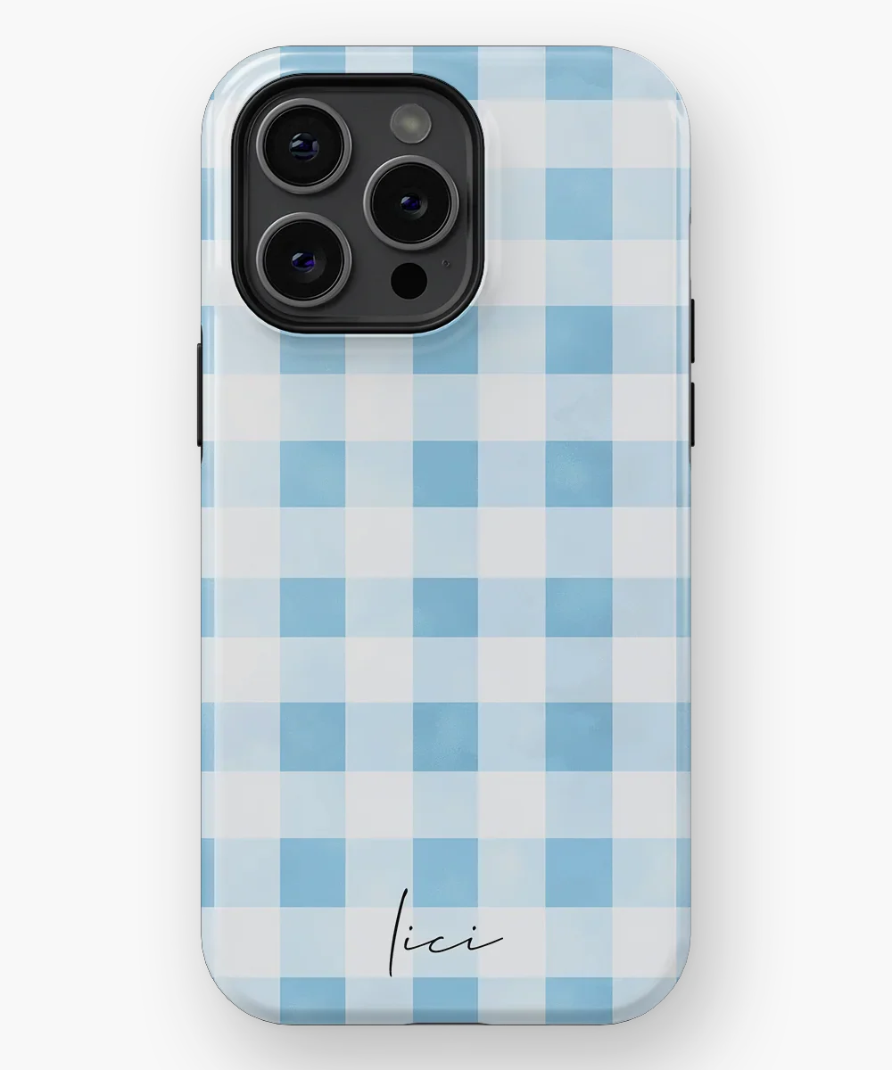 Pastel Checks - iPhone 15 Pro Max