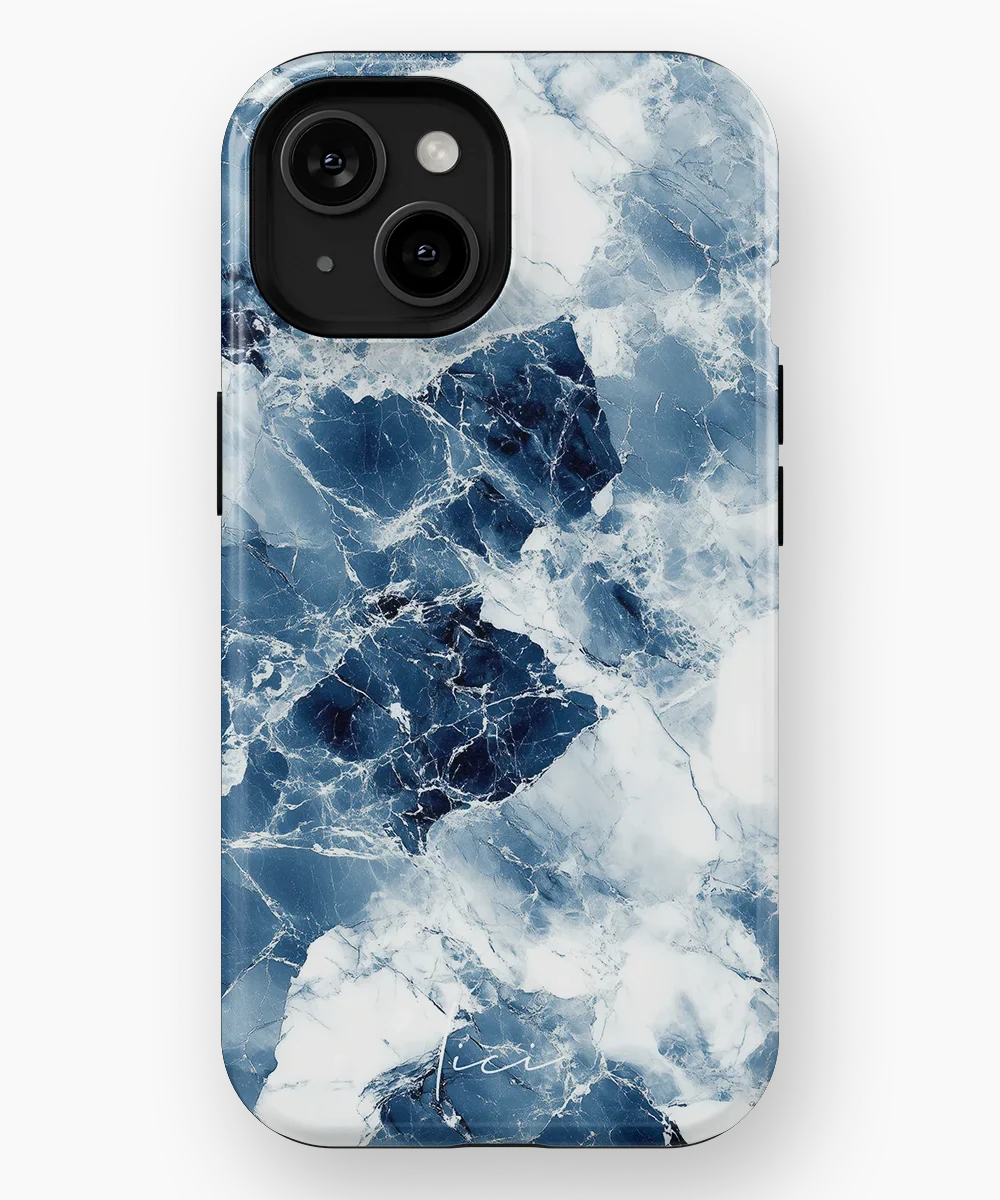 Blauer Weltraum - iPhone 15