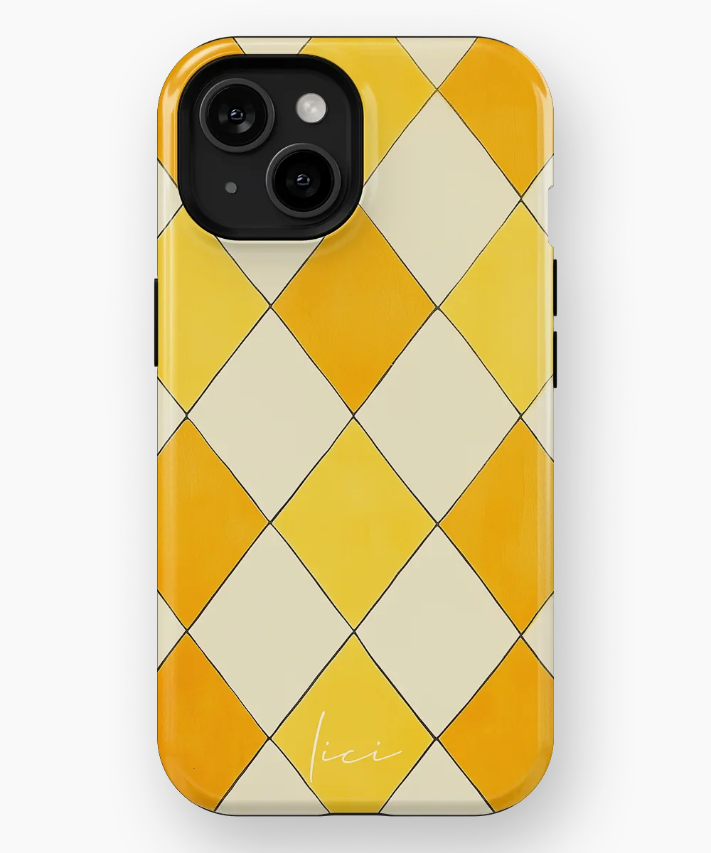Yellow Rhombus - iPhone 15
