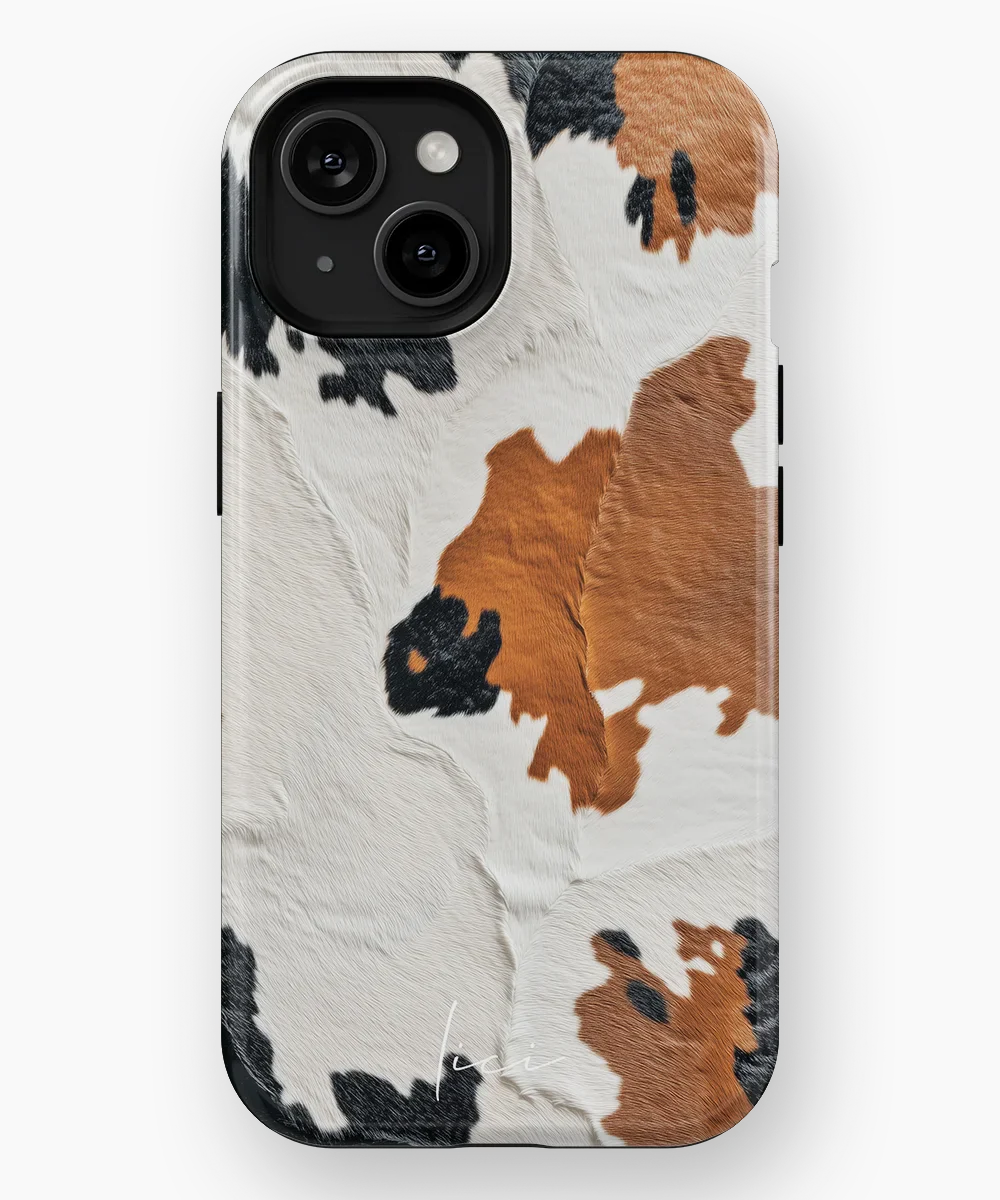 Luxuriöse braune Kuh - iPhone 15