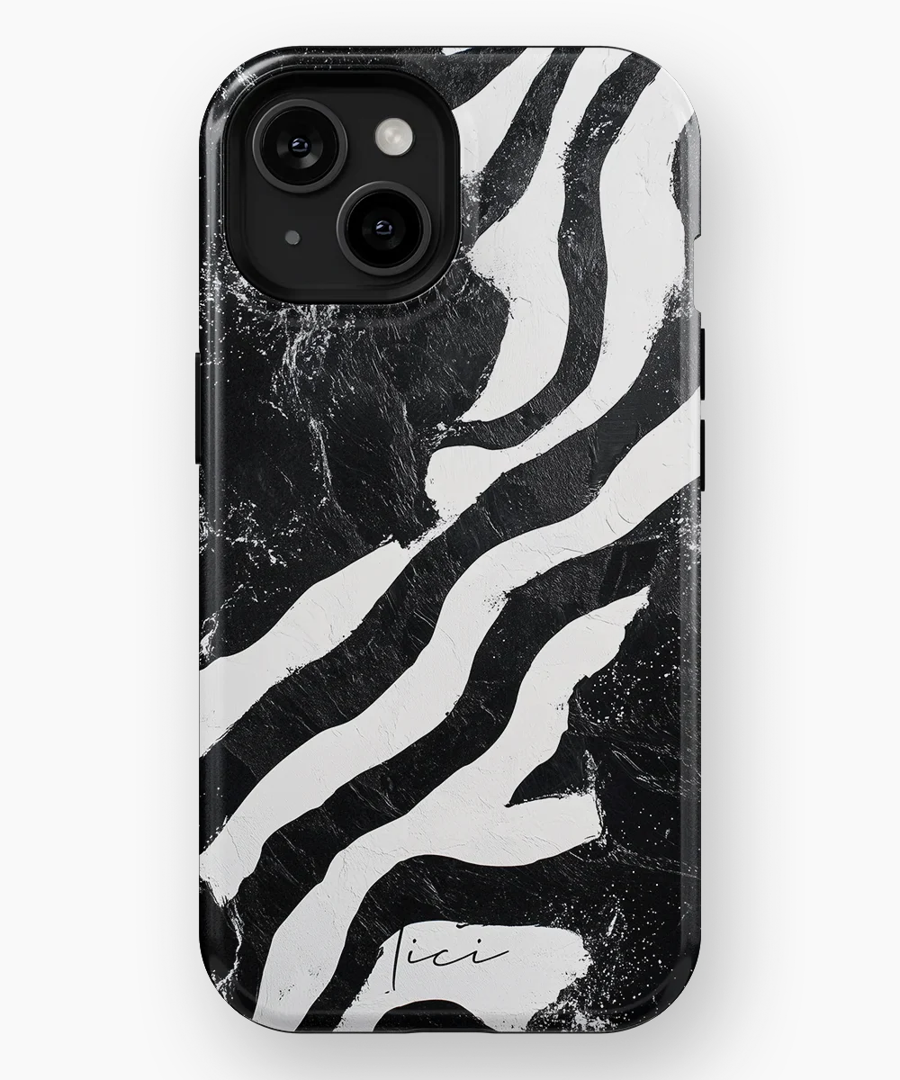 Schwarzes Zebra - iPhone 15