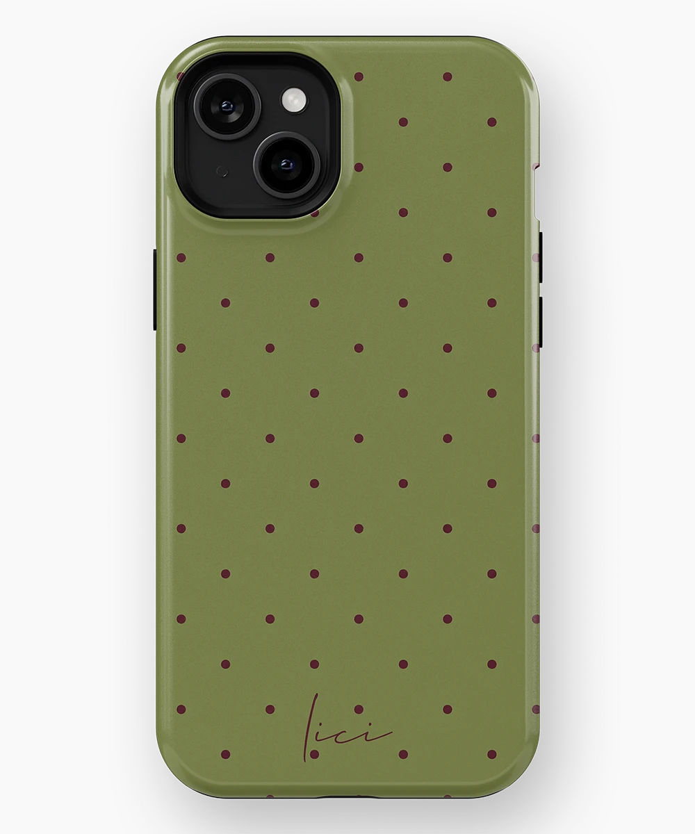 Pistachio Dot - iPhone 15 Plus