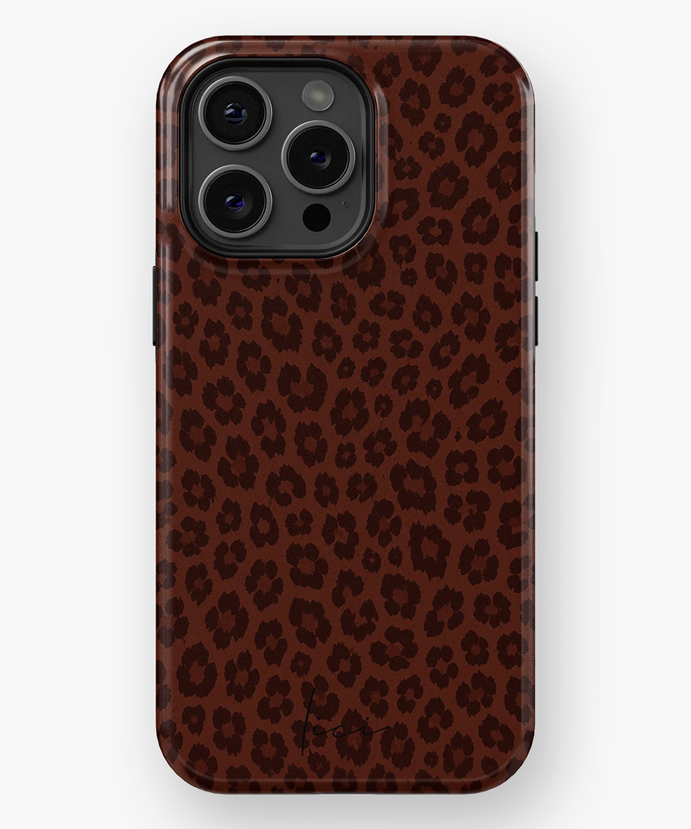Вишневий Леопард - iPhone 15 Pro Max