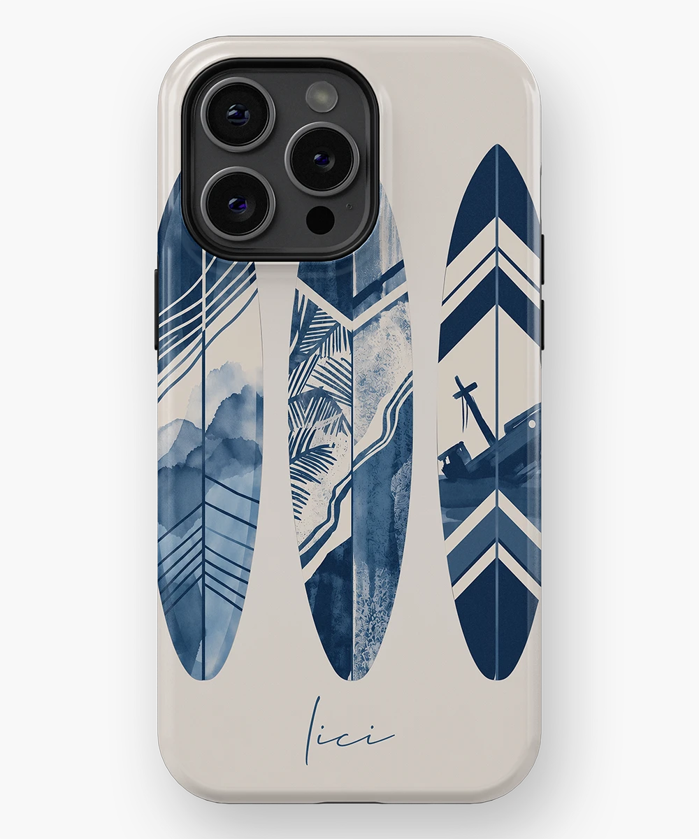 Blaue Welle - iPhone 15 Pro Max