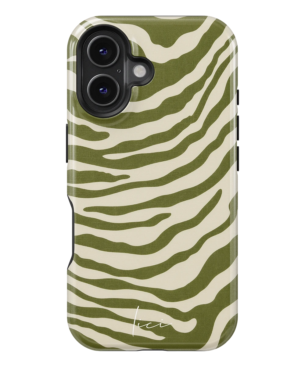 Olive Zebra - iPhone 16