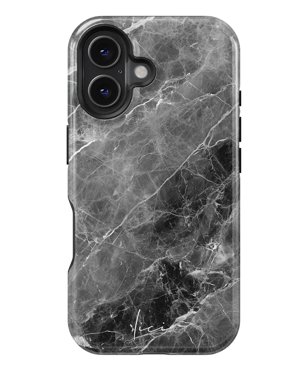 Grauer Marmor - iPhone 16