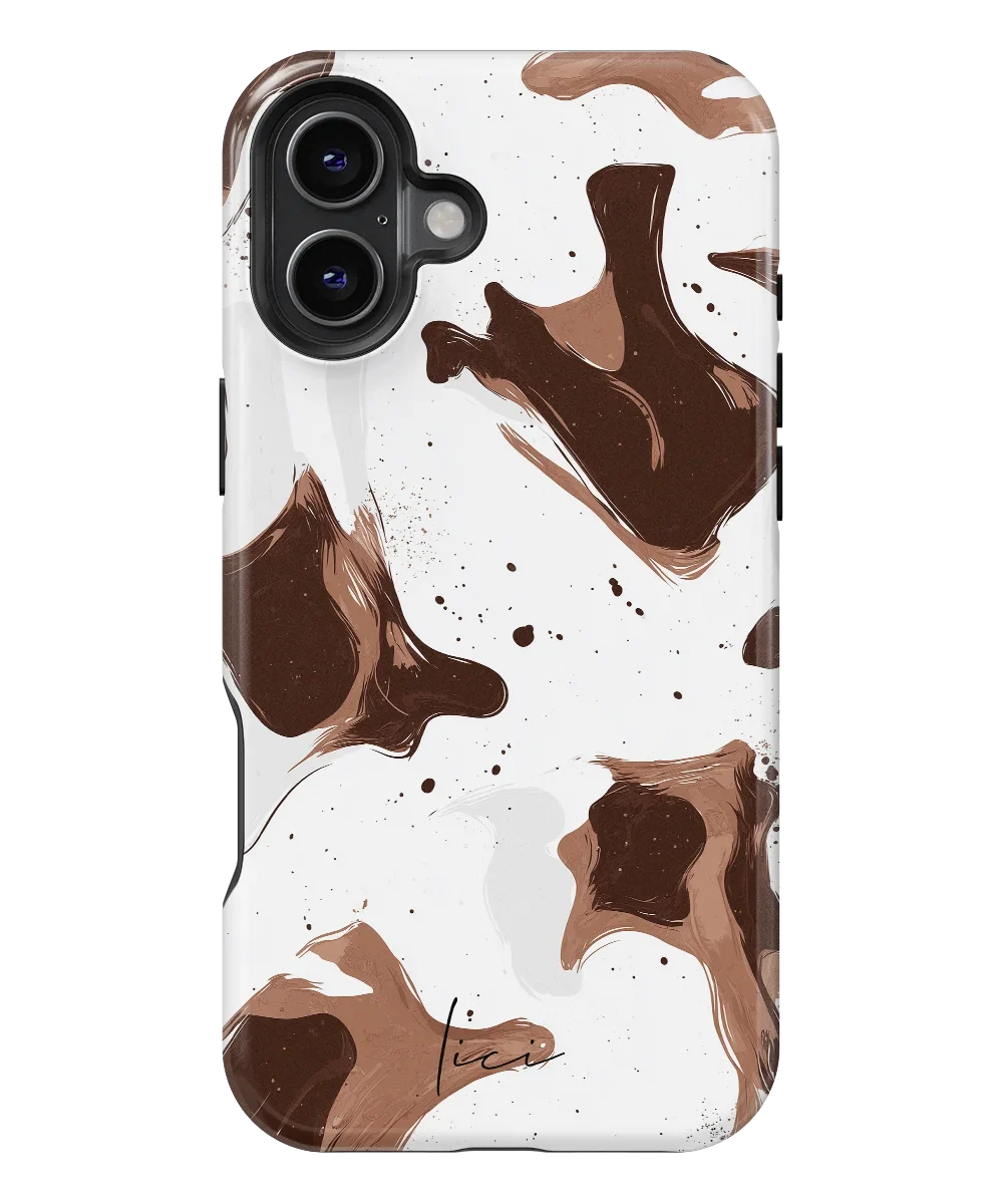 Braune Kuh - iPhone 16 Plus