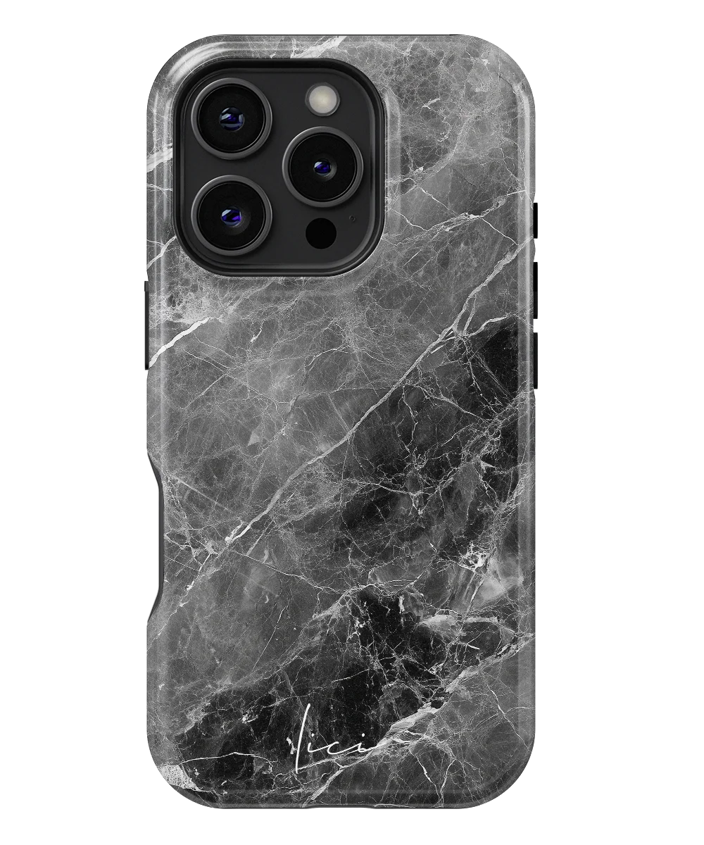 Grauer Marmor - iPhone 16 Pro