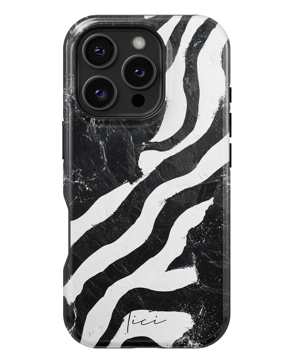 Schwarzes Zebra - iPhone 16 Pro