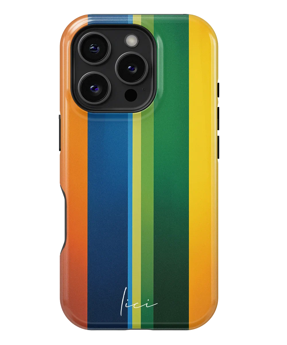 Striped Color Block - iPhone 16 Pro