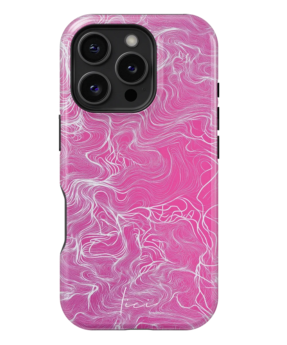 Abstract Pink - iPhone 16 Pro