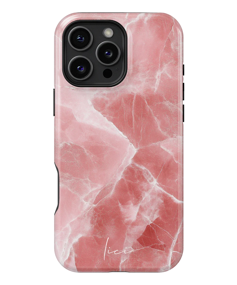 Рожевий Мармур - iPhone 16 Pro Max