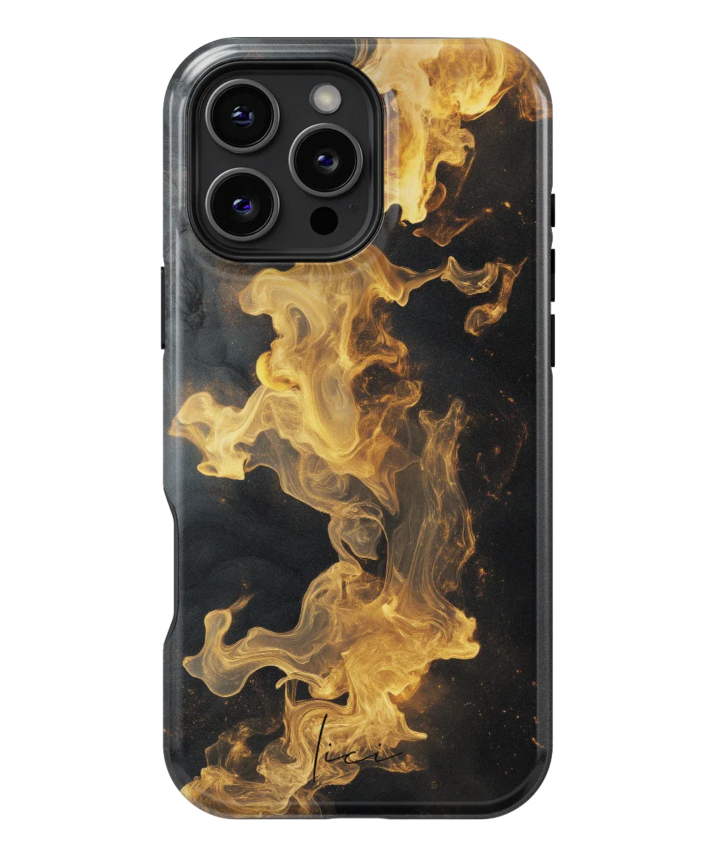 Golden Smoke - iPhone 16 Pro Max