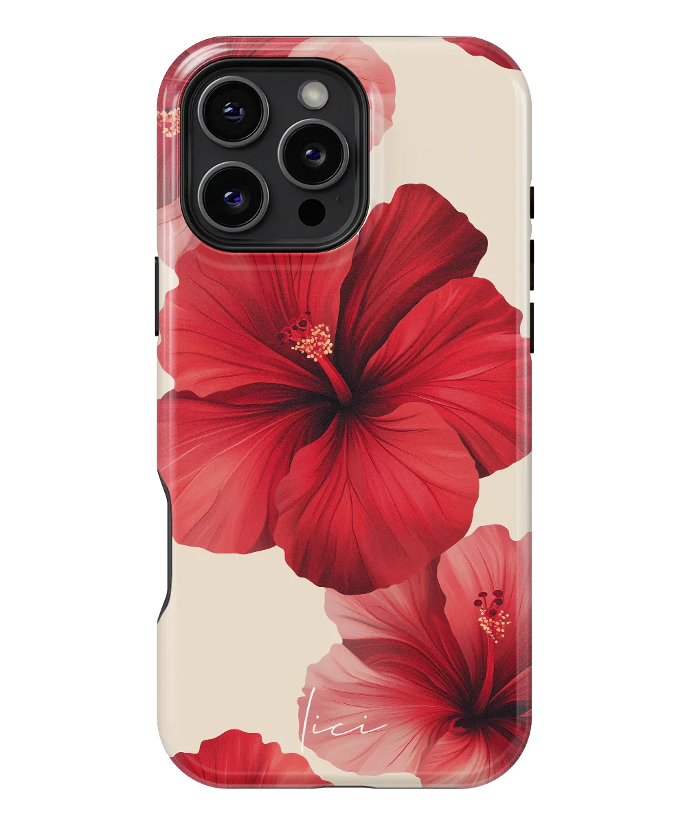 Червоний Гібіскус - iPhone 16 Pro Max