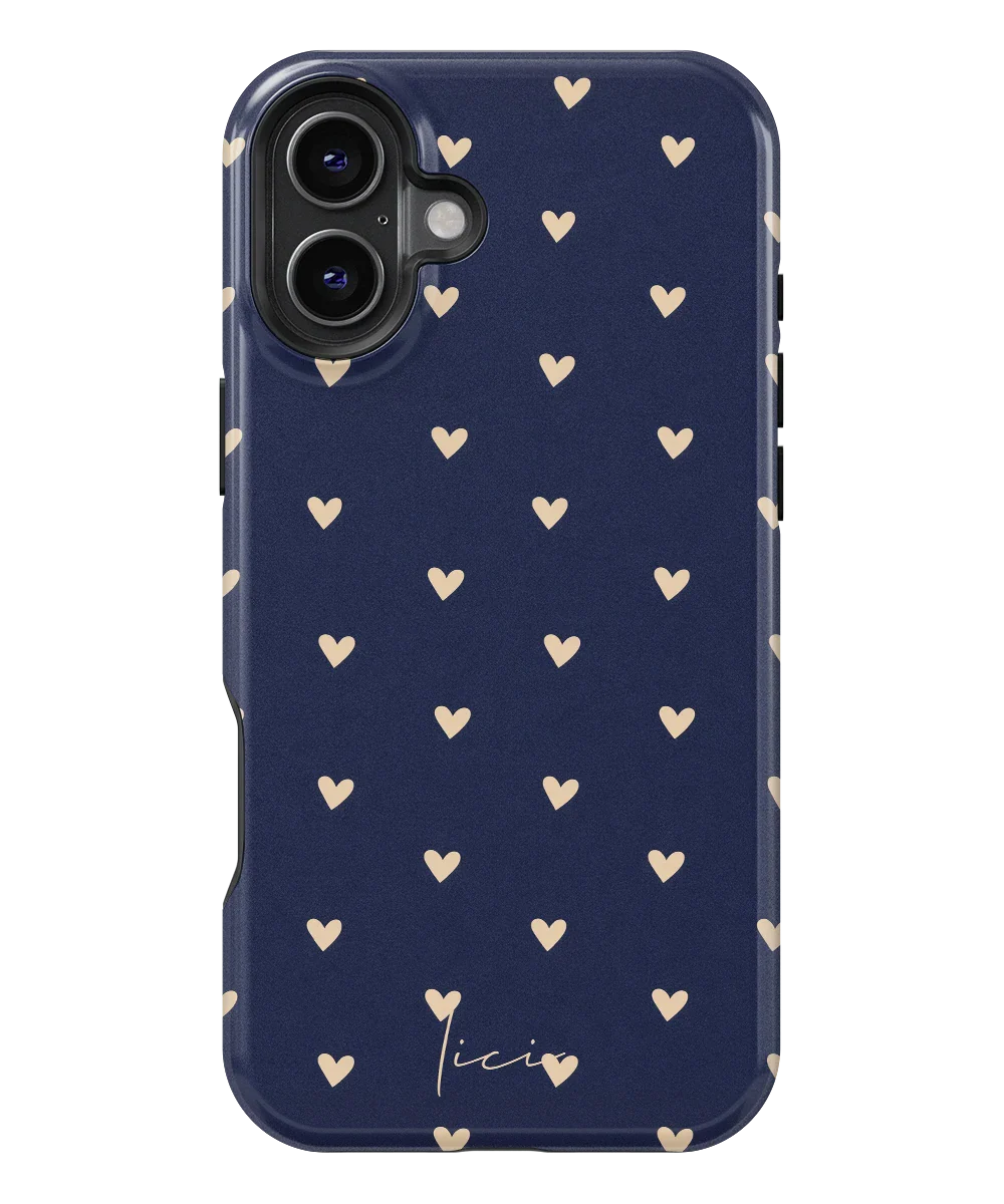 Midnight Hearts - iPhone 16 Plus