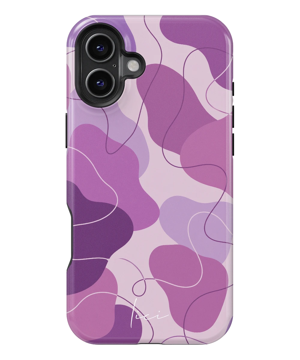 Violetter Fluss - iPhone 16 Plus