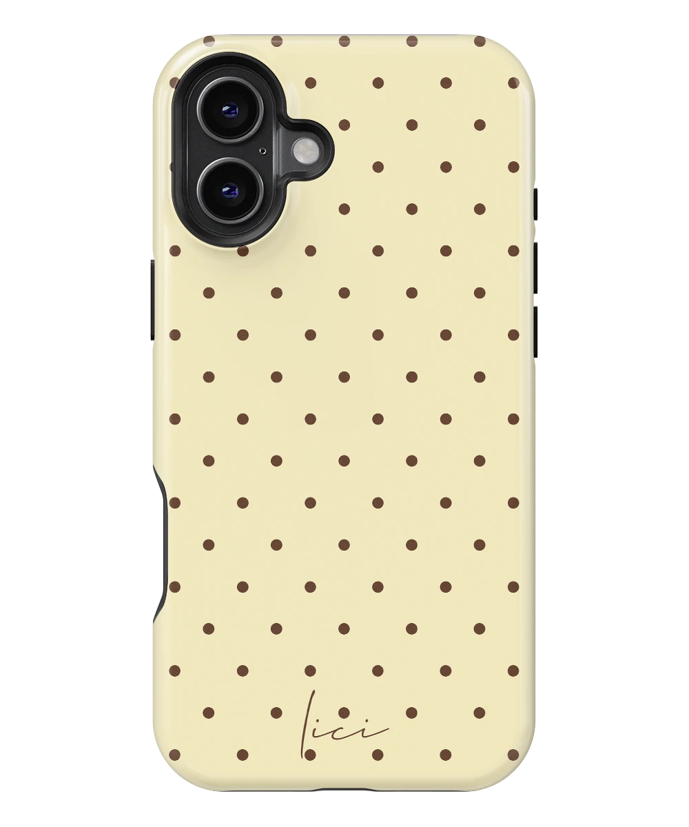 Butter Punkte - iPhone 16 Plus