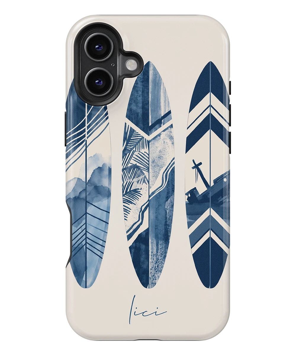 Blaue Welle - iPhone 16 Plus